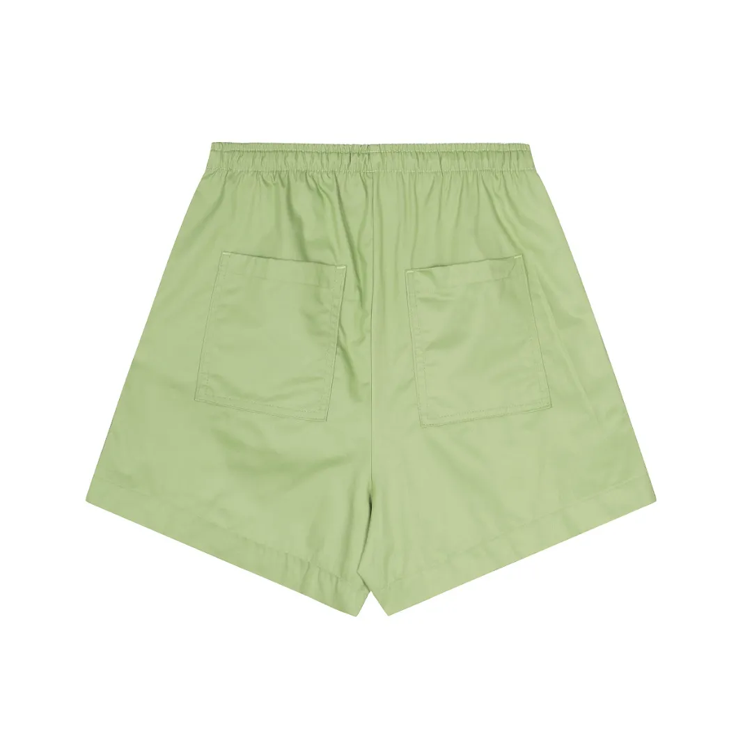P166 💰 "Top quality" Style number: 1102# [Ralph Lauren Paul small label war horse basic classic shorts] ✅Ralph Lauren Ralph Lauren dopamine war horse small label outdoor shorts ✅Summer fresh, classic and versatile drawstring basic classic shorts ✅Lazy style must-have item The upper body has a fresh feeling ✅Nylon silk floss is smooth and soft, highly breathable and not stuffy ✅Specialized for platform live broadcast, wholesale entity, summer running volume ✅Simple and easy to match, light American style, super great ✅Standard for summer, small and sexy is YYDS, a must-have for petite girls. Size: S-L #Elastic waistline can be stretched. Color: Black, White, Light Blue, Off-white, Pink, Light Green, Khaki